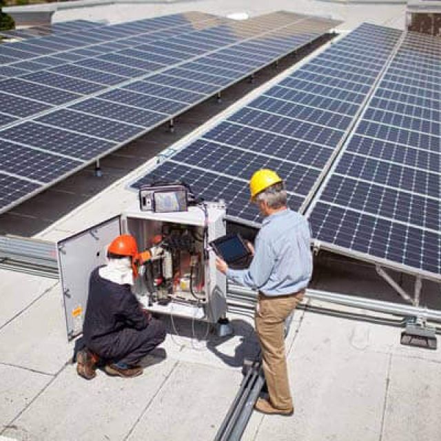 Tehnicko odrzuvanje na solarna centrala